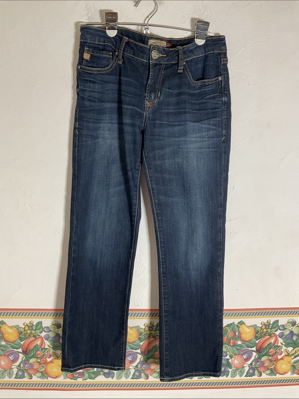 Dear John American Standard Straight Leg Jeans Dark Wash Size 27P